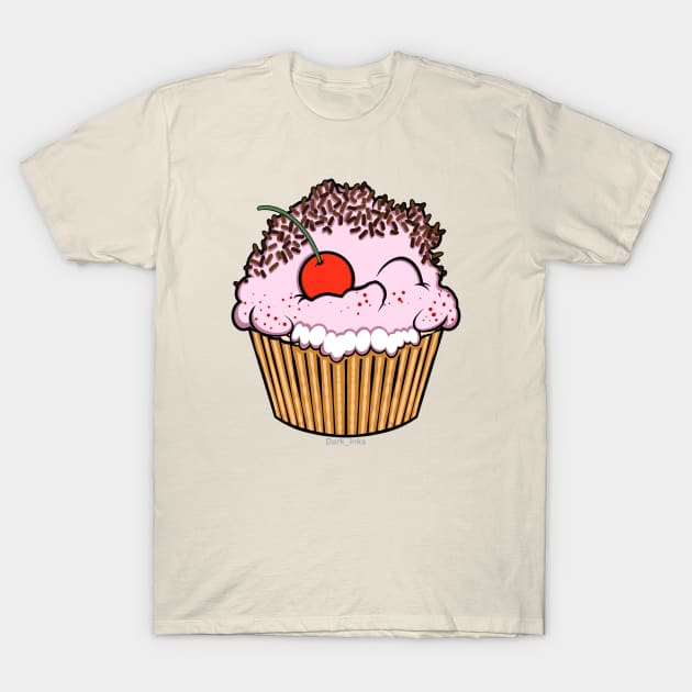 Sprinkles the Cupcake Kid T-Shirt by Dark_Inks